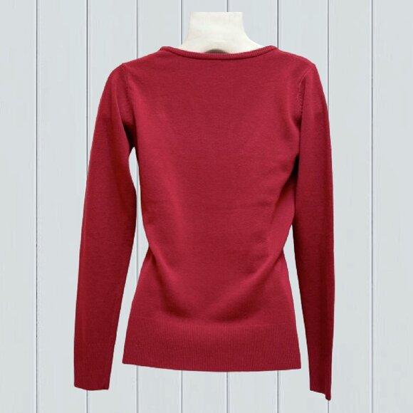 PIAZZA ITALIA Women's Cranberry Sweater - Picture 2 of 5